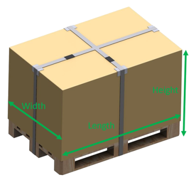 Myparcel skid dimensions